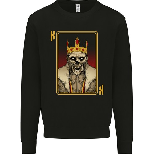 Felpa uomo king - felpa, card