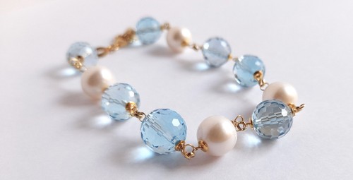 Bracciale artigianale con - bracciale,