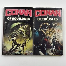Conan the barbarian book lot - 2,