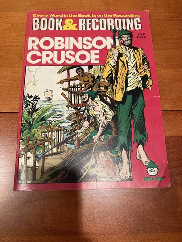 Robinson crusoe comic book - robinson,