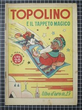 albo d'oro n°25 TOPOLINO E IL TAPPETO MAGICO originale
