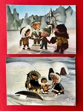 2 x cartolina DDR televisione