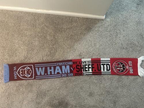Sciarpa calcio west ham - west, vs