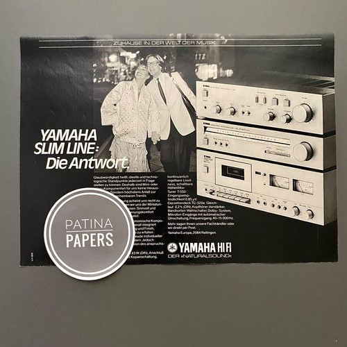 Stereo hifi yamaha slim line - stereo,