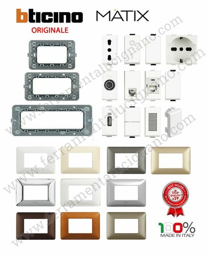 Serie bticino matix - serie,