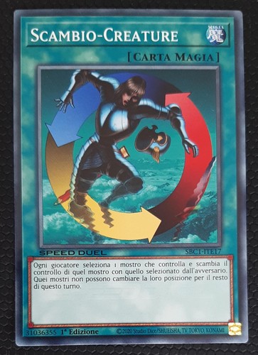 Scambio creature speed duel - creature,