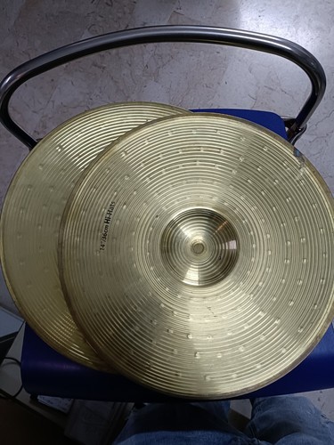 Piatti hihat batteria - piatti,