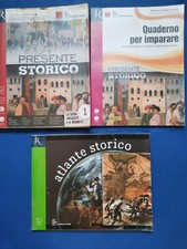 PRESENTE STORICO VOL.1-ISBN 9788822186980+QUADERNO PER IMPARARE+ATLANTE STORICO