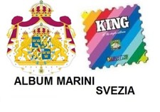 SVEZIA 1979 / 1985 ALBUM MARINI MODELLO KING NUOVI MF5562