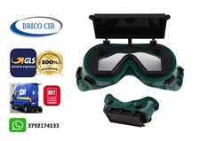 Occhiali Di Protezione Protettivi Per Saldare Saldatura Doppia Lente Fabbro