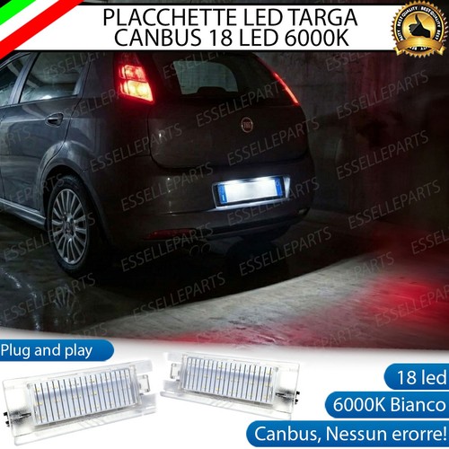 Coppia placchette led luci - a,