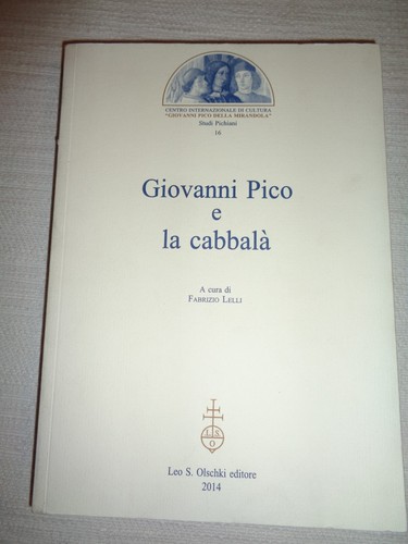 Giovanni pico cabbala - pico, e