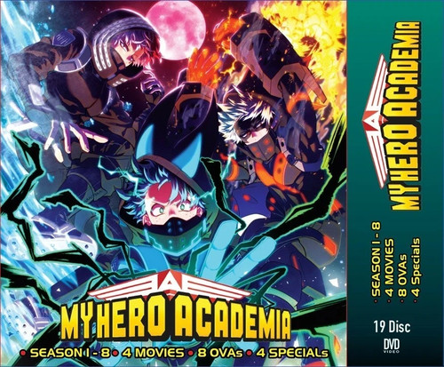 Anime dvd hero academia - hero,