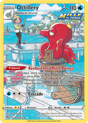 Carte pokémon octillery - pokémon,