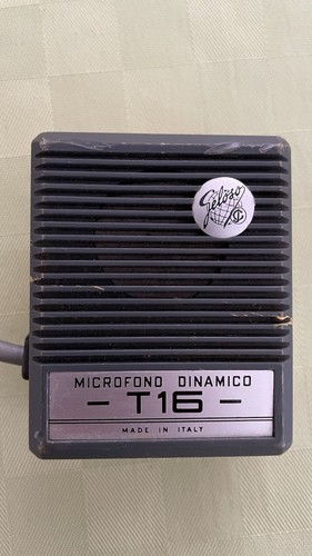 Microfono dinamico geloso t16 - microfono,