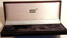 MONT BLANC-CUSTODIA PER PENNA O STILO-VINTAGE-ASTUCCIO-USATA-ASTUCCIO-RARE BOX
