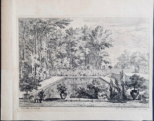 Bassin par abraham genoels - le,