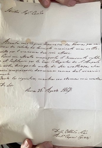 Piego lettera roma antonio - di,