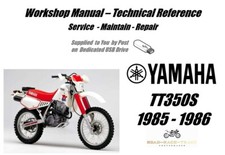 Yamaha TT350S TT350 S TT 350 S