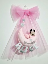 Fiocco nascita da bimba Minnie
