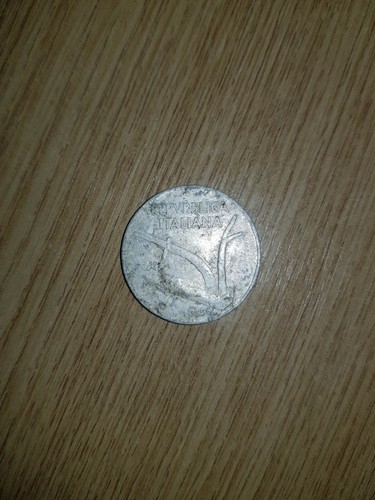 Moneta lire del - del, 1955