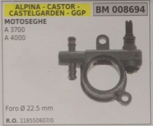 118550607 pompa olio - 118550607/0,