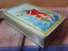 SCATOLA LATTA CAFFÈ PORT MOKA Mortara F.lli TERRANI di Antonio anni '50 NATALE