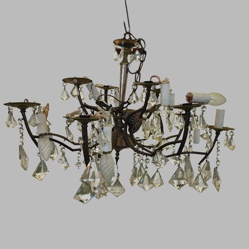 Lampadario deco cristallo - in,