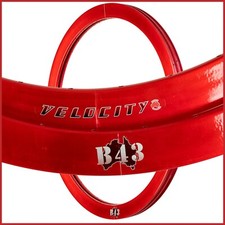 NOS COPPIA CERCHI COPERTONCINO VELOCITY B43 28" 36H FORI AERO FIXIE SINGLE SPEED TRACK