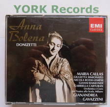 DONIZETTI - Anna Bolena GAVAZZENI / CALLAS / SIMIONATO - Ex Con 2 CD Set EMI