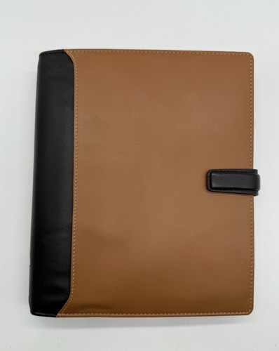 Filofax taupe pelle nera - taupe/pelle, a5