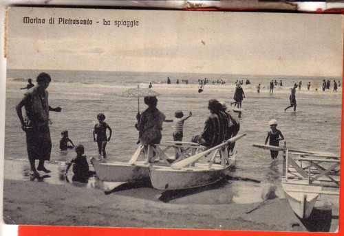 Cartolina marina di - ,