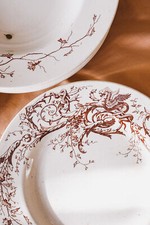 Piatti fondi Joinville di Luneville - antichi piatti francesi