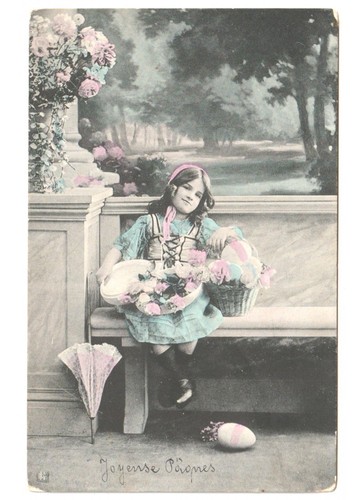 Antica foto cartolina - antica,