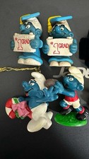 LOTTO 4 PUFFI SMURFS PUFFO