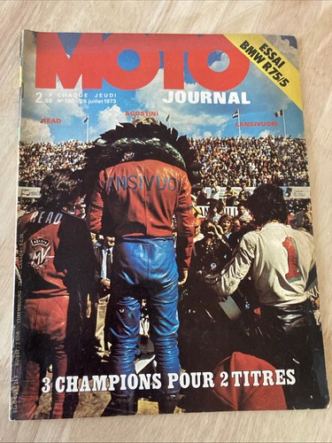 Moto journal 130 1973 - journal, n°