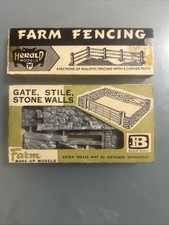 Britains Farm Fencing/Gate Stile Stone Walls