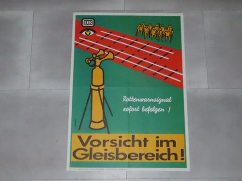 Manifesto ferrovie tedesche - db,
