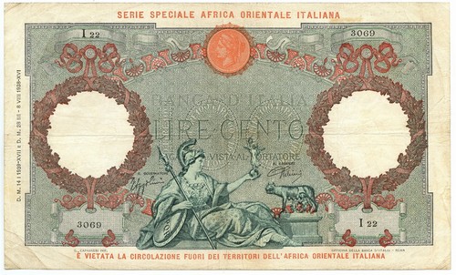 100 lire capranesi aquila - lire,