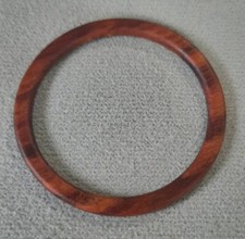Inserto lunetta legno sandalo