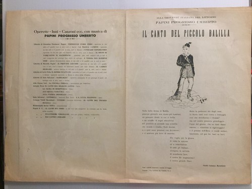 Manifesto spartito musica - 98,