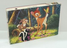 Walt Disney: Puzzle Films Bambi 100 pezzi (33,5×48,5 cm) COMPLETO. Clem Toys ...