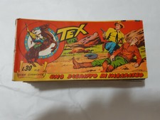 Lotto TEX striscia serie COMANCHES incompleta (mancano 2 numeri)