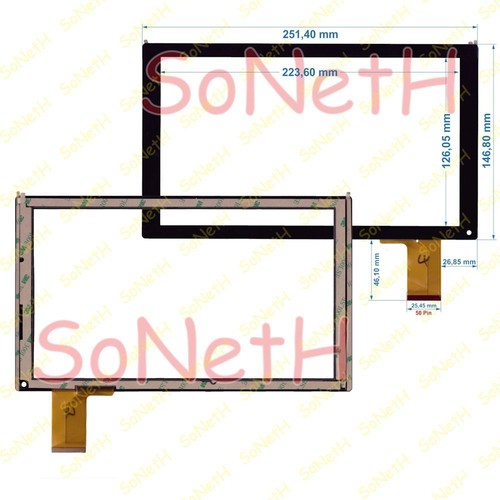 Vetro touch screen digitizer - vetro,