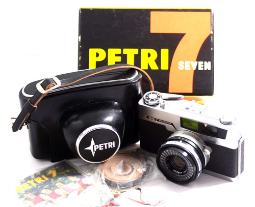 Fotocamera vintage petri - fotocamera, 7