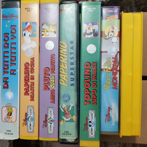 Videocassette disney - 7,