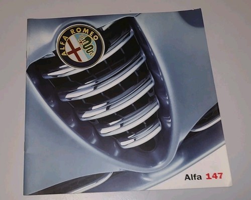 Alfa romeo 147 depliant - alfa,