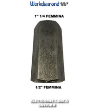 ADATTATORE FORETTO DIAMANTATO