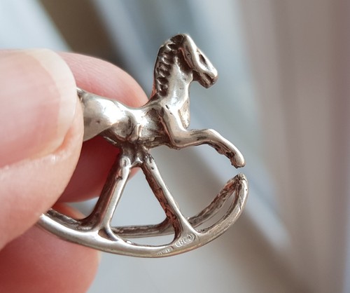 Miniatura cavallo dondolo - miniatura,