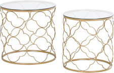 Set Di 2 Tavolini Da Salotto